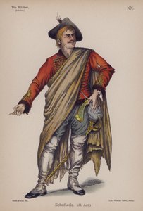 Schufterle, from The Robbers by Friedrich Schiller