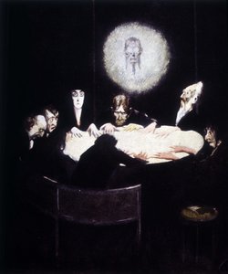 Scene of Spiritism. Jugend by German School