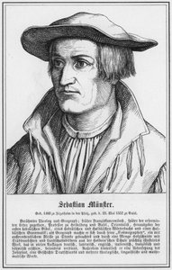 Sebastian Munster (engraving) by German School