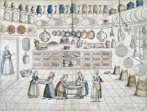 Servants in the Kitchen, Germany