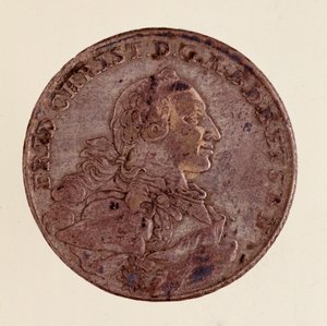 Silver Thaler of Frederick Christian, Margrave of Brandenburg-Bayreuth