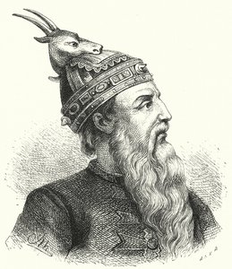 Skanderbeg, Albanian nobleman and military commander by German School