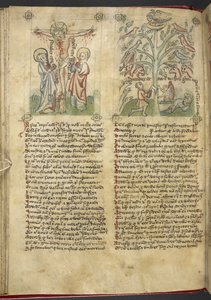 Nebuchadnezzar sees a tree in a dream; the Crucifixion, from 
