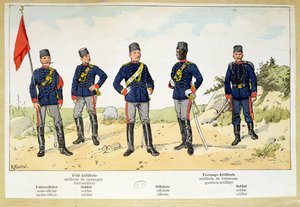 Soldiers of the Turkish Army, c.1900