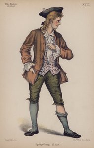 Spiegelberg, from Die Rauber (The Robbers) by Friedrich Schiller by German School