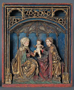 St. Anne, Mary and the Christ Child (Anna Selbdrift) Upper Rhine