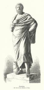 Statue of Sophocles, Ancient Greek playwright by German School