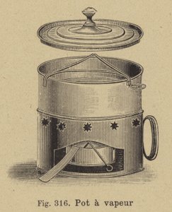 Steam Pot by German School