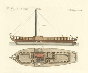 Steamboat by German School