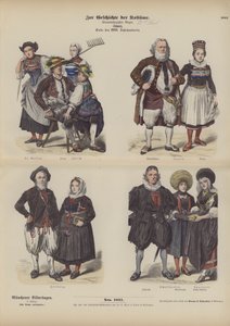 Swiss Costume, End 18th Century by German School