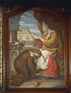 Tannhauser Confesses His Sins to Pope Urban IV, from the Tannhauser Saga