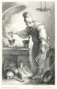 The Alchemist by German School