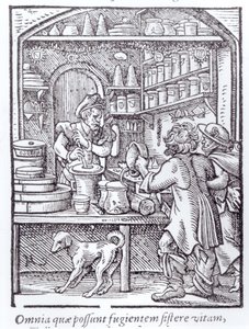 The Apothecary by German School