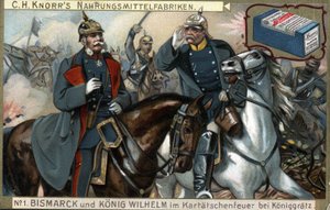 The Battle of Sadowa (also known as Koniggratz, July 3)
