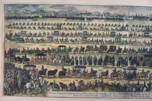 The Coronation of Leopold I by German School