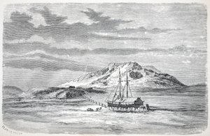 The Germania on Sabine Island, London 1874 by German School