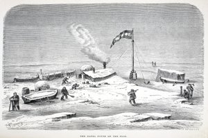 The Hansa House on the Floe, London 1874 by German School