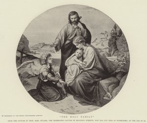 The Holy Family by German School