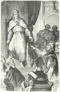The Holy Roman Emperor Charles IV Issues the Golden Bull of 1356 by German School
