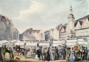 The Leipzig Fair in 1830
