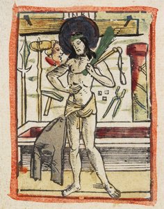 The Man of Sorrows, c.1480-1490 by German School
