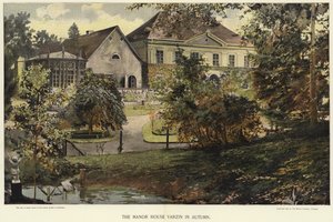 The Manor House Varzin in autumn