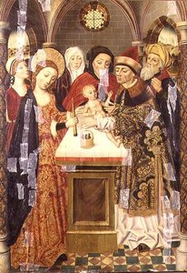 The Presentation in the Temple, c.1480 by German School