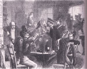 The Prussians at Versailles by German School