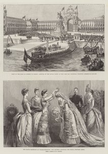 The Royal Wedding at Charlottenburg by German School