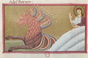 The Sea Monster, facsimile of the Bamberg Apocalypse