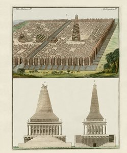 The Seven Wonders of the World by German School