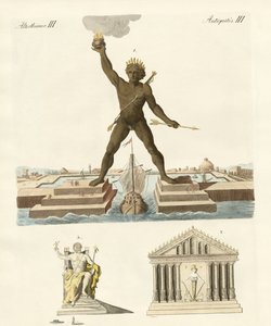 The Seven Wonders of the World by German School