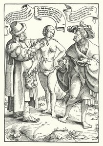 The Unequal Lovers by German School