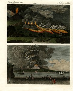 The Vesuvius by German School