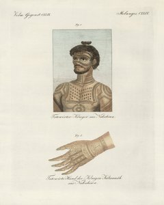 The art of tattooing on the island of Nukahiwa by German School