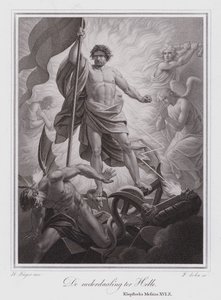 The Descent into Hell by German School