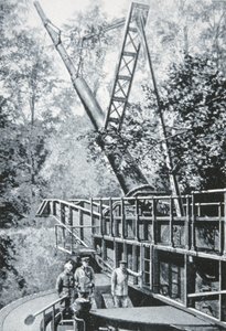 The giant German Paris gun of WWI called 