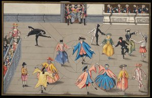 The masque by German School