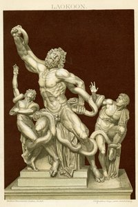 The Statue of Laocoön and His Sons (c.1890) by German School