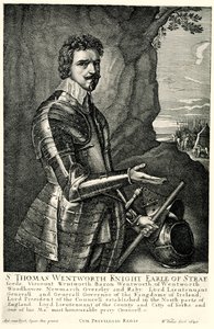Thomas Wentworth by German School