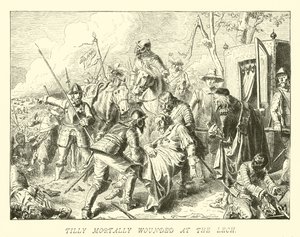 Tilly Mortally Wounded at the Lech