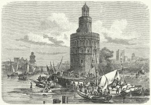 Torre del Oro, Seville, Spain by German School