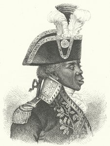Toussaint Louverture, leader of the Haitian Revolution by German School