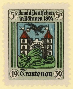 Trautenau, Federation of Germans in Bohemia, 1894 by German School