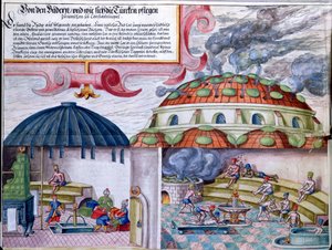Turkish baths, late 16th century