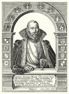 Tycho Brahe, Danish Astronomer (engraving)