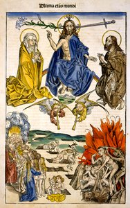 The Last Judgement from Liber Chronicarum by Hartmann Schedel, 1493 by German School
