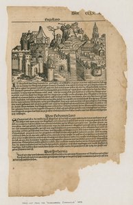 View of London, 1493 (from the Nuremberg Chronicle) by German School