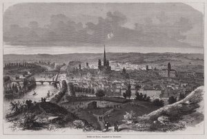 View of Rouen, Normandy, France