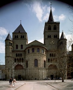 View of the Cathedral of Trier by German School